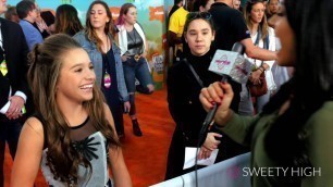 'Mackenzie Ziegler Gets Glammed for the 2016 Kids Choice Awards!'