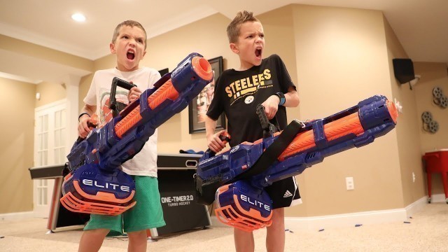 'Nerf Battle: Payback Time Uses New Nerf Gun to Unlock Red Crystal'