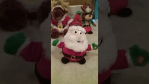 'Kids of America corp animated singing and spinning Santa'