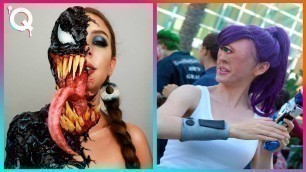 'Halloween Makeup Artist Who Are At Another Level ▶ 4'