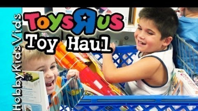 'Toys R Us Haul with HobbyKids! HobbyMema + HobbyPapa Join the Fun HobbyKidsVids'