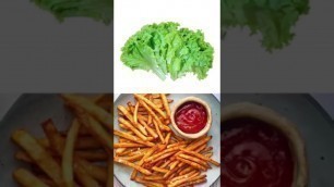 'Choose one food / Healthy food vs unhealthy food? 