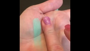 'Colour Pop High Tide SWATCHES #eyemakeup #fyp #makeup #eyeshadow #tutorial #mua'