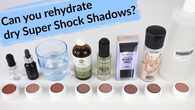 'Which Works Best? Rehydrating Colourpop Super Shock Shadows | THE MAKEUP BREAKUP'