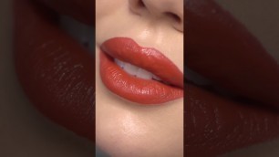 'How do you like this Red Brick Combo? using Colourpop cosmetics love bug liner and foolish lipstick