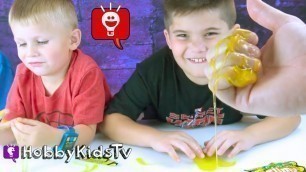 'SLIME + Whats Inside UGGLY Toys?! Insect Learning with HobbyKids'