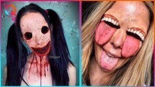 'Halloween Makeup Artist Who Are At Another Level ▶ 3'