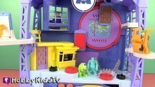 'Imaginext Monsters Inc University Toy Review'