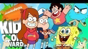 'Kids Choice Awards 2016 | Nominees for Favorite Cartoon'