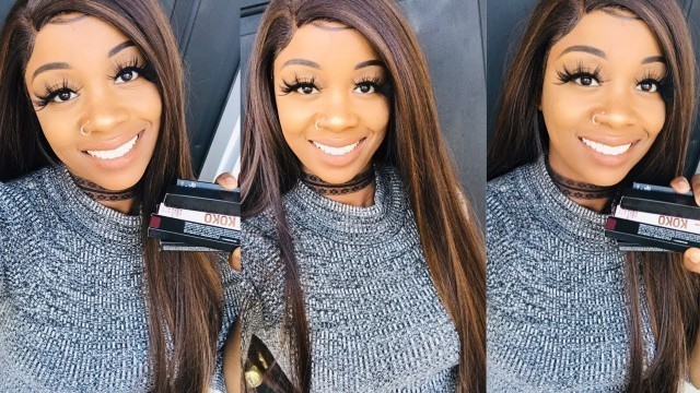 'Kylie Cosmetics Lip Swatches on Dark skin Part 1'
