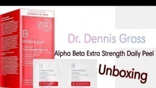 'DR. DENNIS GROSS Peel Review'