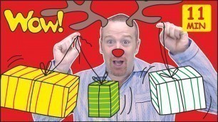 'Christmas Songs and Stories from Steve and Magie for Kids | Free Speaking Wow English TV'