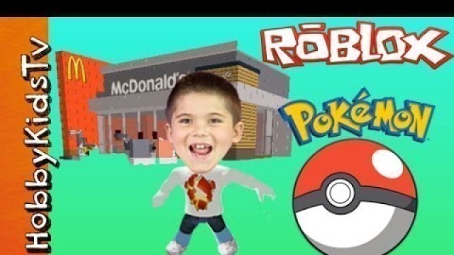 'ROBLOX Pokemon Video and Card Game Time with HobbyKids'