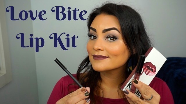 'Love Bite Lip Kit review - first impression | Melissa Chee'