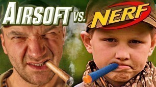 'Airsoft vs Nerf'
