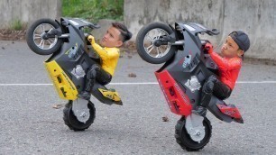 'NERF GUN MOTOR RACING BATTLE 3'
