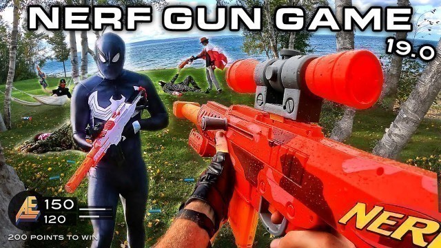 'NERF GUN GAME 19.0 | Nerf First Person Shooter!'