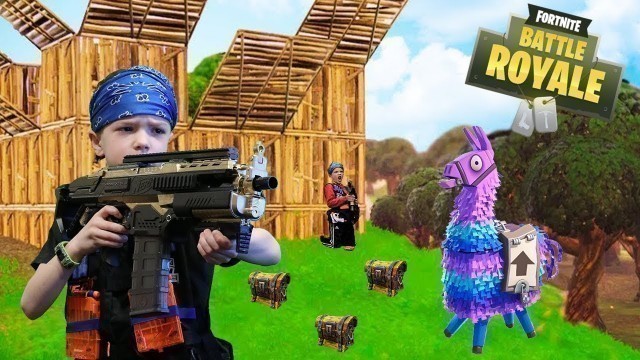 'Nerf War : Fortnite Battle Royale In Real Life (FUNNY VIDEOS)'