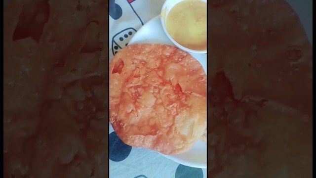 'Daal Pakwan/ Puri Sabji Today\'s Unhealthy food