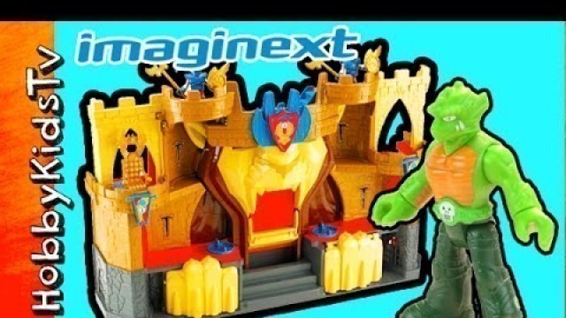 'Imaginext Lions Den Castle Toy Review with HobbyDad'