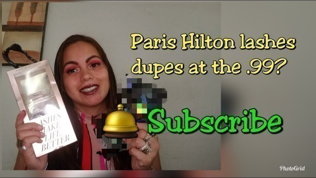 'O.M.G. Paris Hilton lashes dupes at the .99 ?!/smoke & Mirrors'