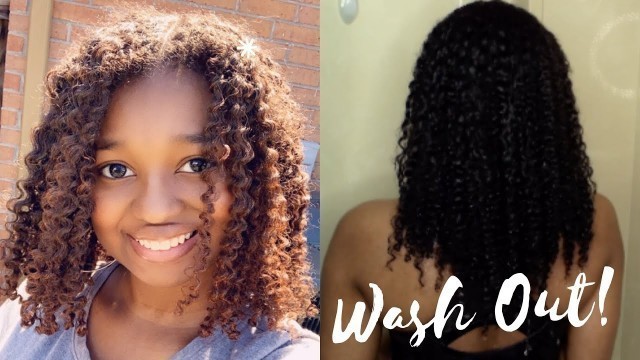 'How To Wash Out Hair Paint Wax | Ft. Carol\'s Daughter Wash Day Delight & SoulGoddessByDearley'