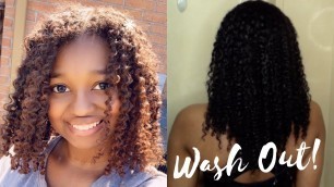 'How To Wash Out  Hair Paint Wax | Ft. Carol\'s Daughter Wash Day Delight & SoulGoddessByDearley'
