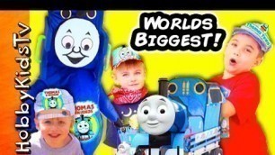 'GIANT THOMAS Train Adventure all Aboard with HobbyKids'