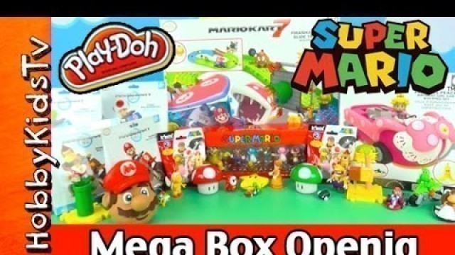 'Play-Doh Super Mario Mega Box Opening SURPRISE by HobbyKidsTV'