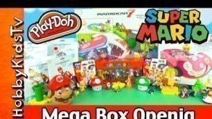 'Play-Doh Super Mario Mega Box Opening SURPRISE by HobbyKidsTV'