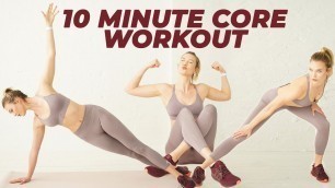 '10 Minute Supermodel Ab Workout | Karlie Kloss'
