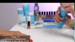 'Vitry Nail Dryer Magic Spray QUICK DRYING – GLOW AND BRIGHTNESS -Secret of a perfect manicure'