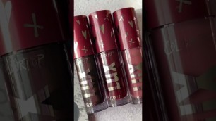 'ColourPop Troublemaker Collection - Swatches'