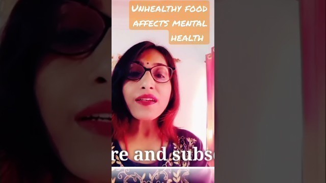 'How unhealthy food affects our mood @influencershakuntalachoube5056 @LosIncogibles'