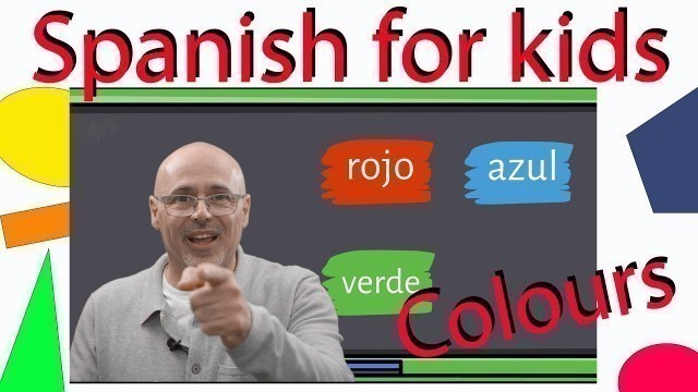 'Spanish lessons | For Kids 5/6 | Colours 1'