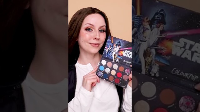 'ColourPop x Star Wars tutorial new palette classic trilogy makeup costume cosplay Han Solo'