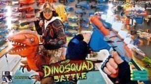 'NERF GUN DINOSQUAD BATTLE 2 | Nerf First Person Shooter!'