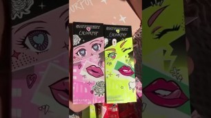 'Colourpopcosmetics x snitchery collection #colourpop #colourpopme'