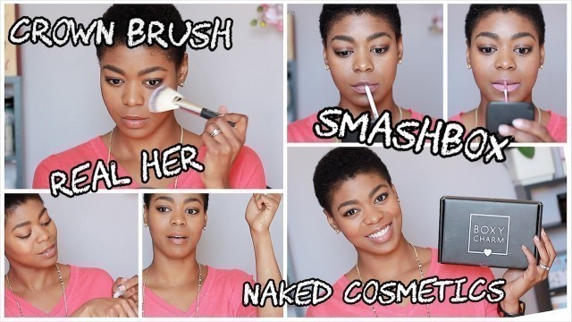 'March 2017 Boxycharm! Smashbox, Naked Cosmetics, Crown, & A New Lippie Brand!'