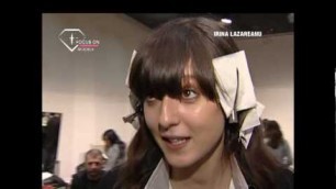 'fashiontv | FTV.com - First Face Talks F/W 07-08 Irina Lazareanu'