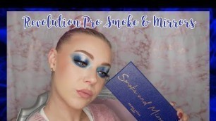 'REVOLUTION PRO COLOUR FOCUS SMOKE & MIRRORS | FIRST IMPRESSIONS & TUTORIAL | HALO EYE TUTORIAL |'