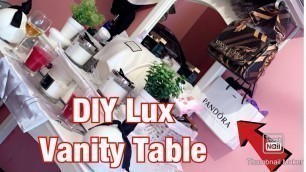 'DIY LUX VANITY MIRROR| HOW TO ACHIEVE THIS LOOK #IKEA #B&Q #HOMEBASE #COWBOYBUILDERS] SC'