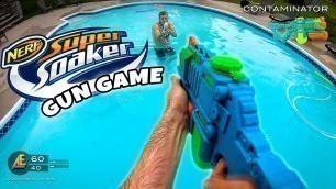 'NERF GUN GAME | SUPER SOAKER EDITION (Nerf First Person Shooter)'