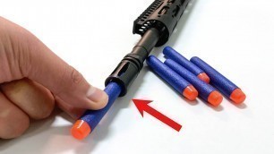 'What Happens if You Shoot NERF Darts from a REAL Gun? (don\'t do this)'