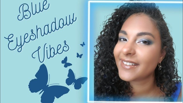 'BLUE EYESHADOW VIBES - MAKEUP REVOLUTION PRO - SMOKE AND MIRROR'