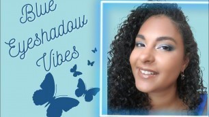 'BLUE EYESHADOW VIBES - MAKEUP REVOLUTION PRO - SMOKE AND MIRROR'