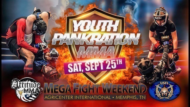 'United States Fight League youth competition on Sept 25th at Attitude MMA\'s Mega Fight Weekend!'