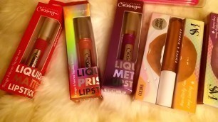 '99 cents only store Cherimoya, Smoke & mirrors lipstick lipgloss 