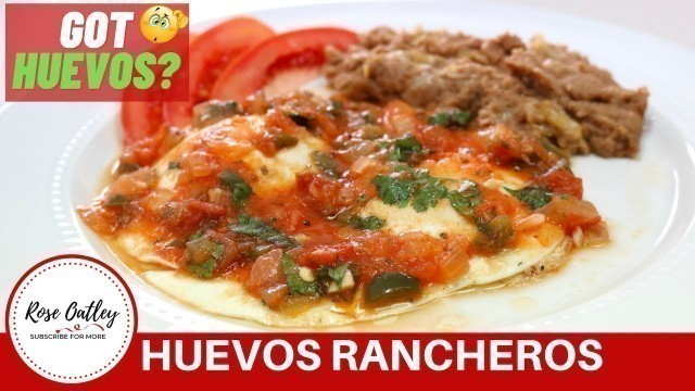 'How to make Huevos Rancheros | Mexican Eggs'