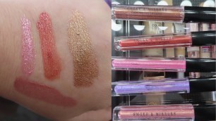 'SMOKE AND MIRRORS DIAMOND LUST LIP GLOSS REVIEW/DEMO!'